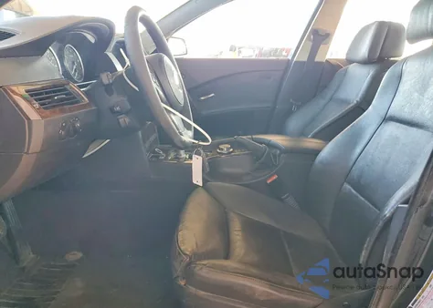 2007 BMW 525 I z USA, uszkodzony, nr VIN WBANE53597B992453